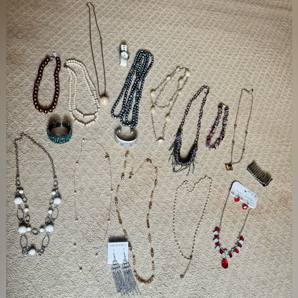 A bundle of Elegant Multi-Color jewelry